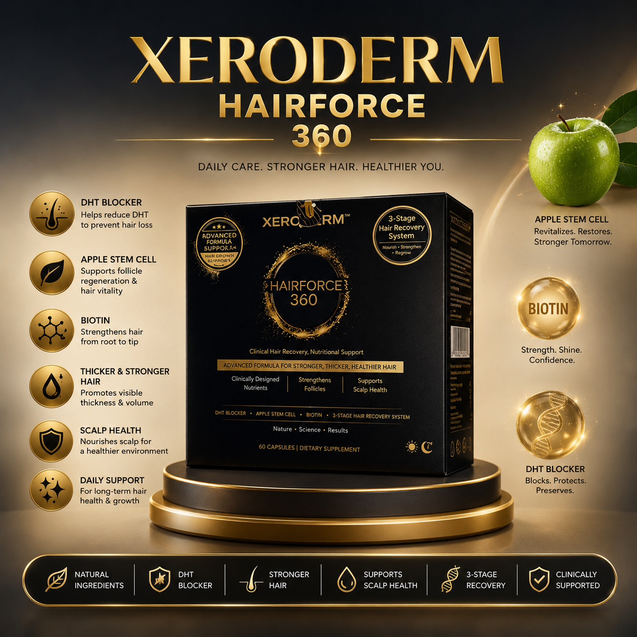 Xeroderm Hair Force 360