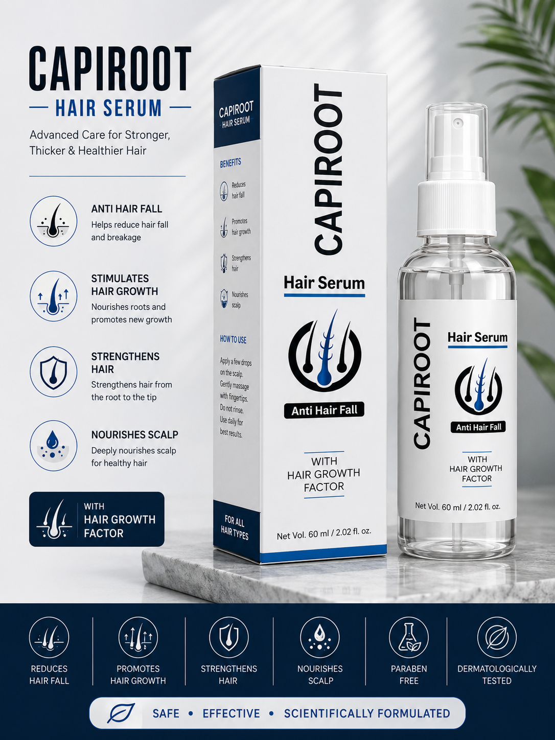 Capiroot Hair Serum