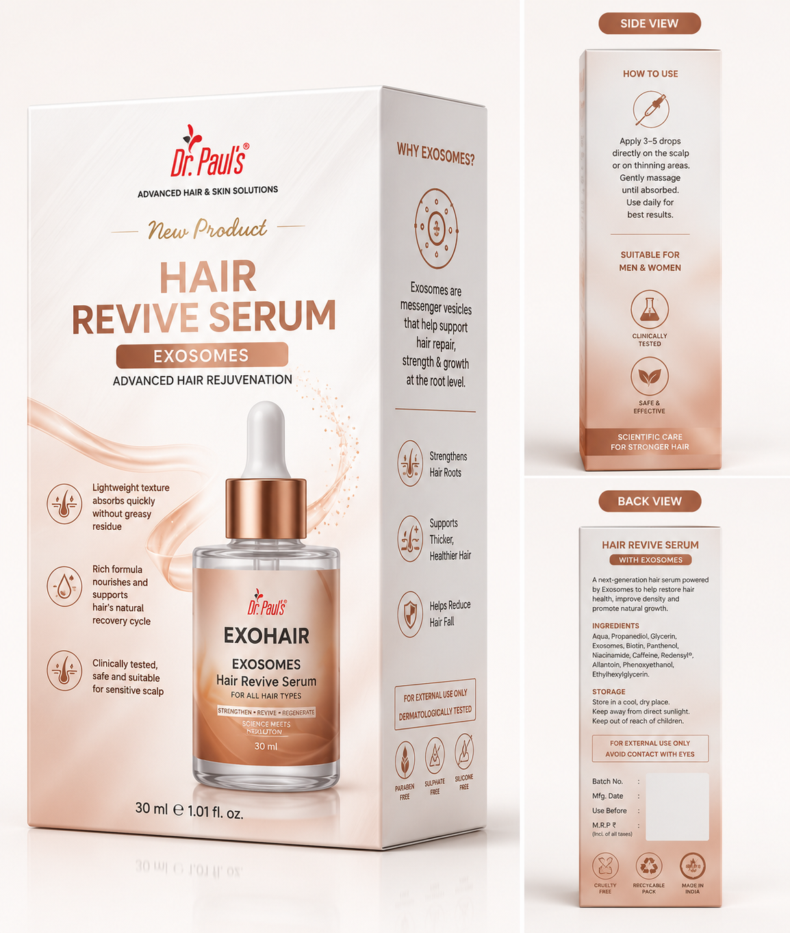 Dr Paul’s ExoHair Serum (Exosomes)