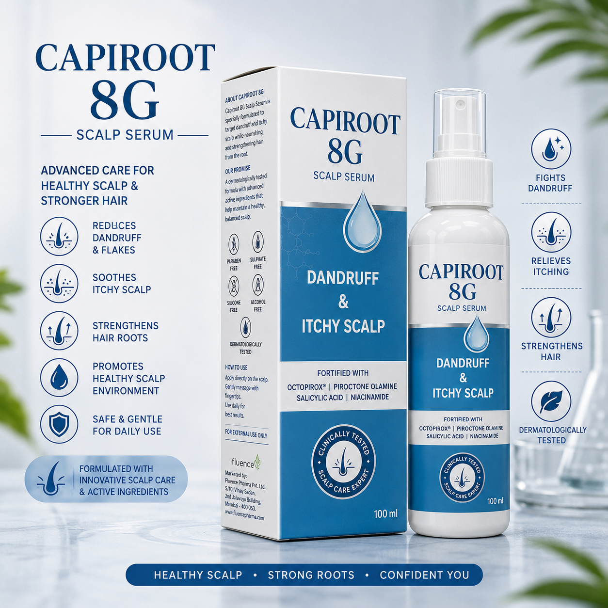 Capiroot 8G Scalp Serum