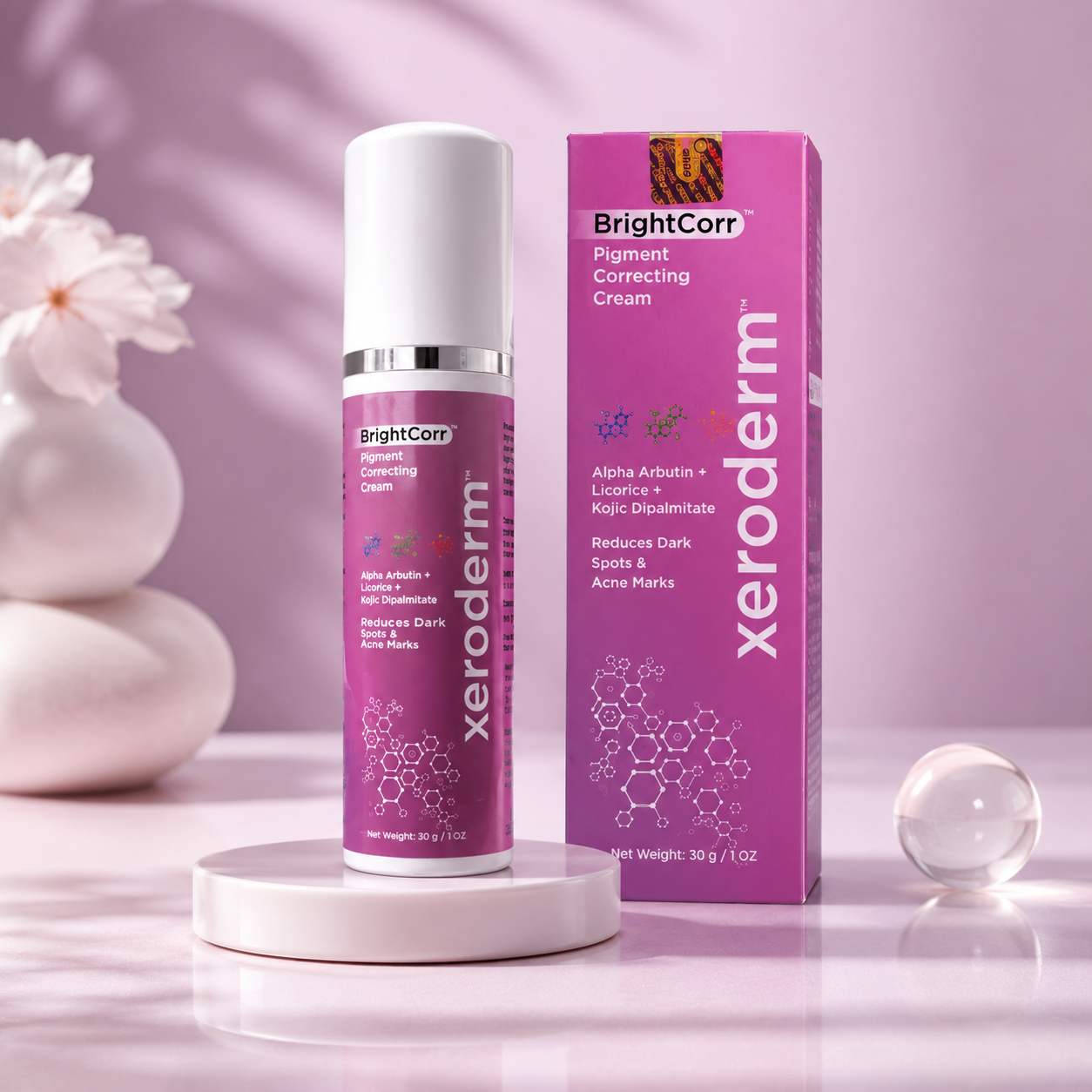 Xeroderm Bright Corr Cream